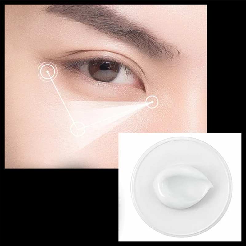 VEZE 15G جل العين للرجال كول العطاء هيالورونات الصوديوم كريم عين الخطوط الدقيقة تحسين الهالات السوداء إزالة الانتفاخ للرجال