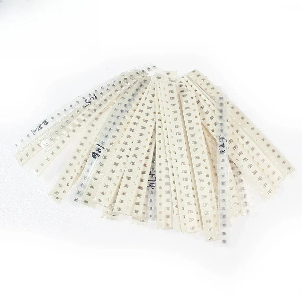 

720PCS SMD Ceramic Capacitor Assortment Kit 0603/0805/1206 36 Values × 20PCS 1pF-10μF for PCB Repair Electronics Projects