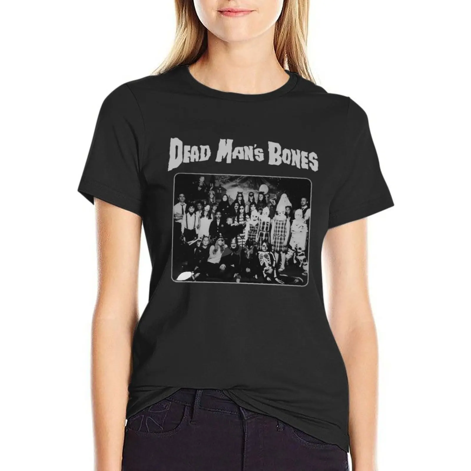 

Dead Mans Bones T-Shirt sports fans sweat t-shirt dress for Women long