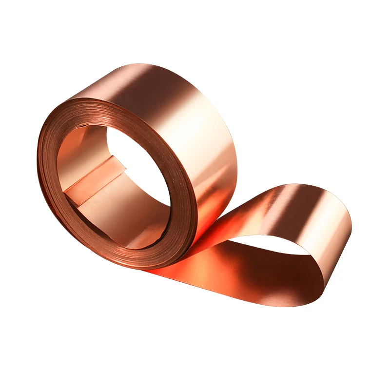 1Pcs 99% Pure Copper Cu Metal Sheet  Foil Plate Copper Sheet Thickness 0.1mm~8mm Length 50mm~5000mm