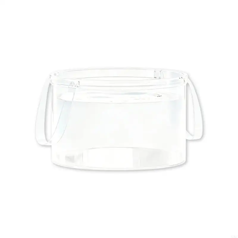 Foldable Hand Carry Basin For Outdoor Activities 2 Size Option 25Cm And 30Cm X3UC