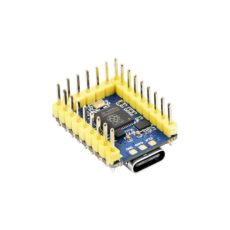 Mini placa de desenvolvimento RP2350-Zero baseada em microcontrolador Raspberry Pi Dual-Core Dual-Architecture Sensor de temperatura embutido