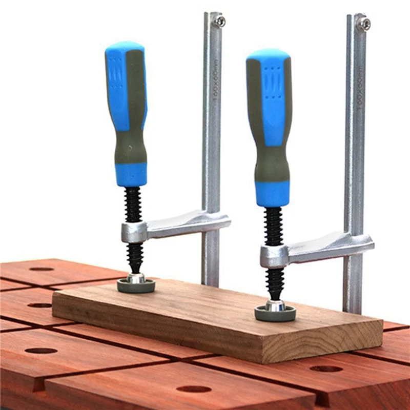 

EYFL-160X60mm Woodworking Plastic Handle Dovetail Clamp Suitable For Rail Woodworking DIY Desktop Groove Fixing 4Pcs