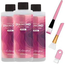 Diamond Painting Sealer 60ML/200ML Glue Accessories Permanent Hold & Shine Effect for Diamond Painting and Jigsaw Puzzles