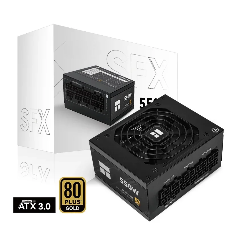 

Full Module Gold SFX Small Power Supply 850W/750W/650W/550W Power Supply Black/White
