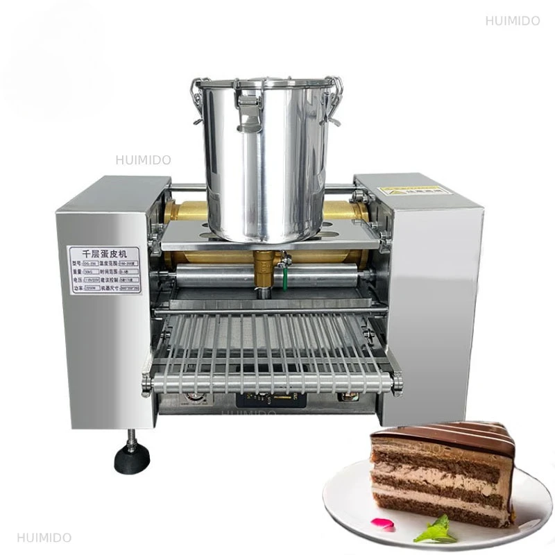 Fully Automatic Thousand Layer Cake Machine Commercial Multi-functional Pancake Skin Towel Roll Pancake Machine