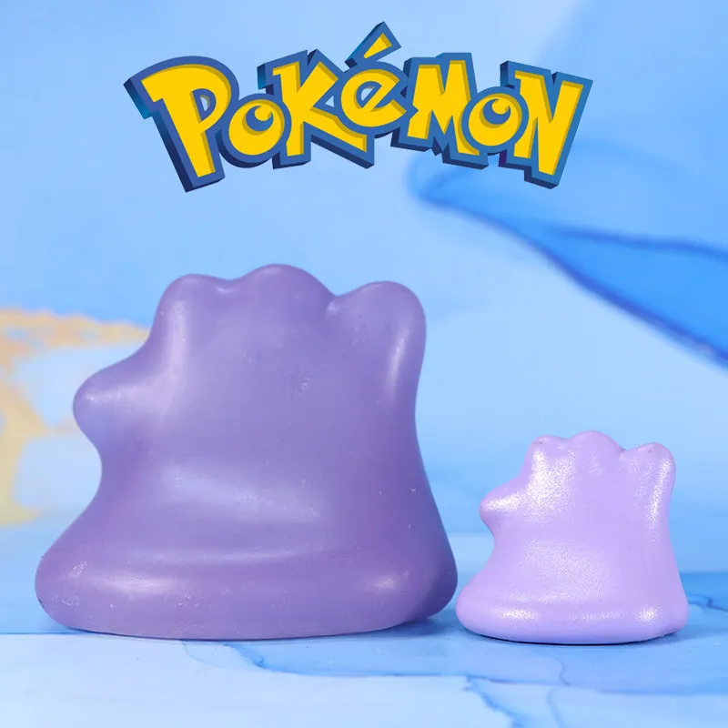 Genuine WCT Ditto Figure Pokemon Pocket Monsters Collectible Model Decoration Toy - view 3
