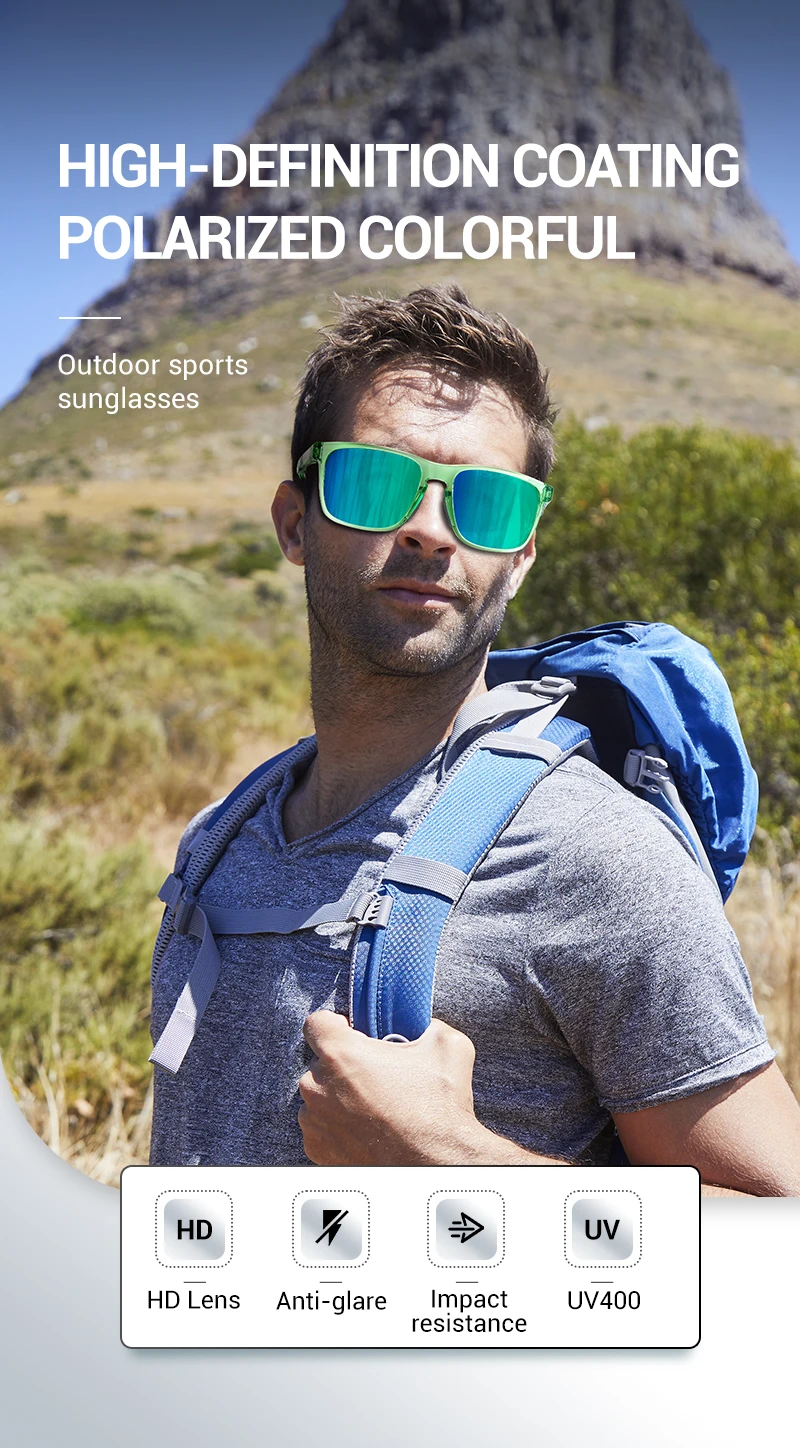 2026 SCVCN Herren-Sonnenbrille 2026 Polarisierte Camping-Damen-Wander-Fahrbrille Sport UV400 Gläser Y2K Brille Luxus-Eyewear – Detail 1