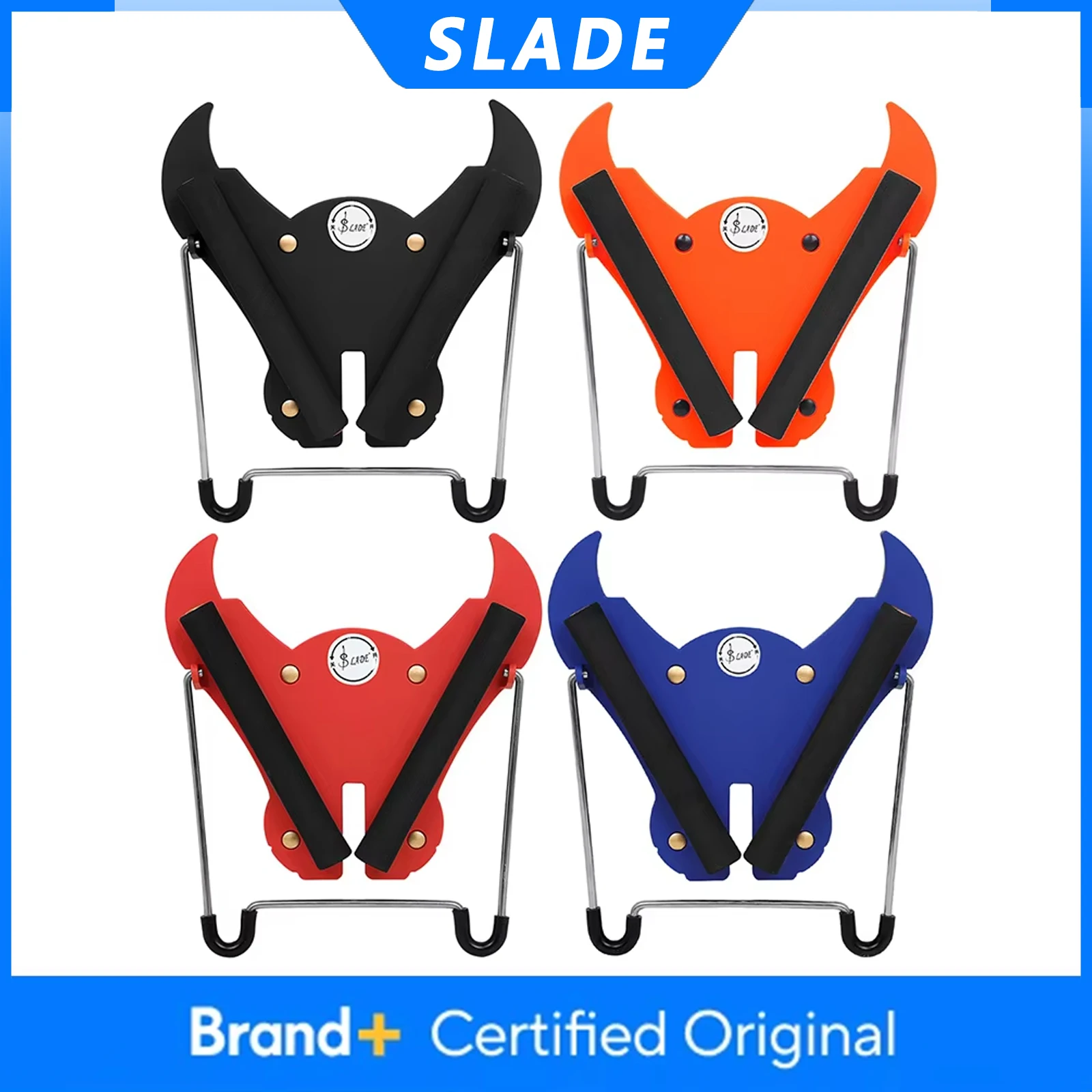 

Металлическая подставка для альт-саксофона SLADE, складной держатель-тренога с сумкой, портативные аксессуары для деревянных духовых инструментов