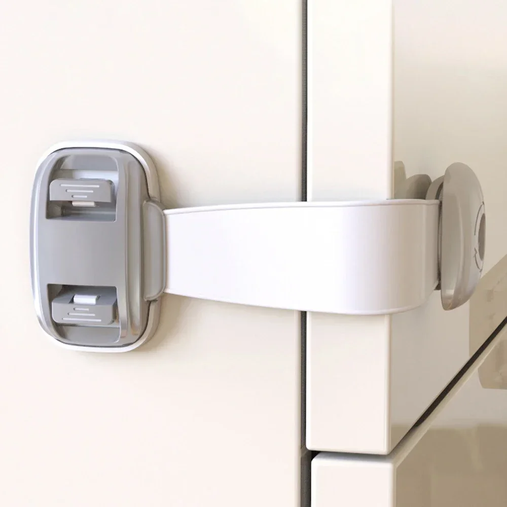 

3pcs/lot Multi-function Cupboard Cabinet Door Drawer Safety Locks Child Baby Safety Lock Children Security Protector Baby Care