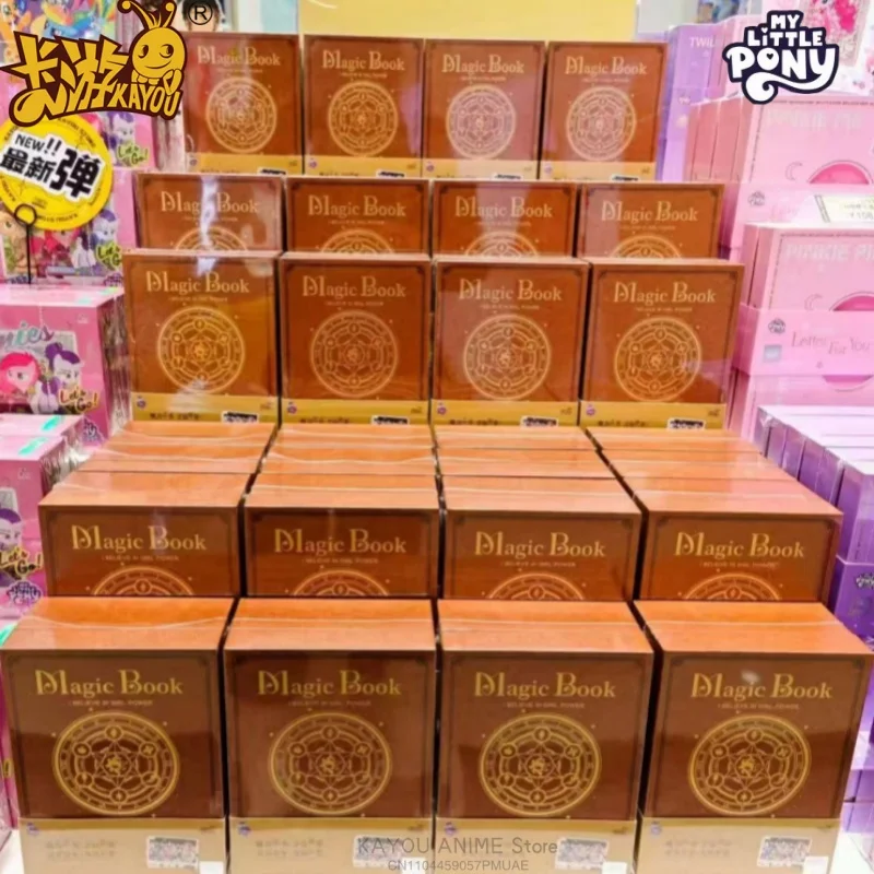 

KAYOU натуральная маленькая пони Баоли карта волшебная книга дружба Soundburst карты коллекционные карты мужские и женские игрушки подарки