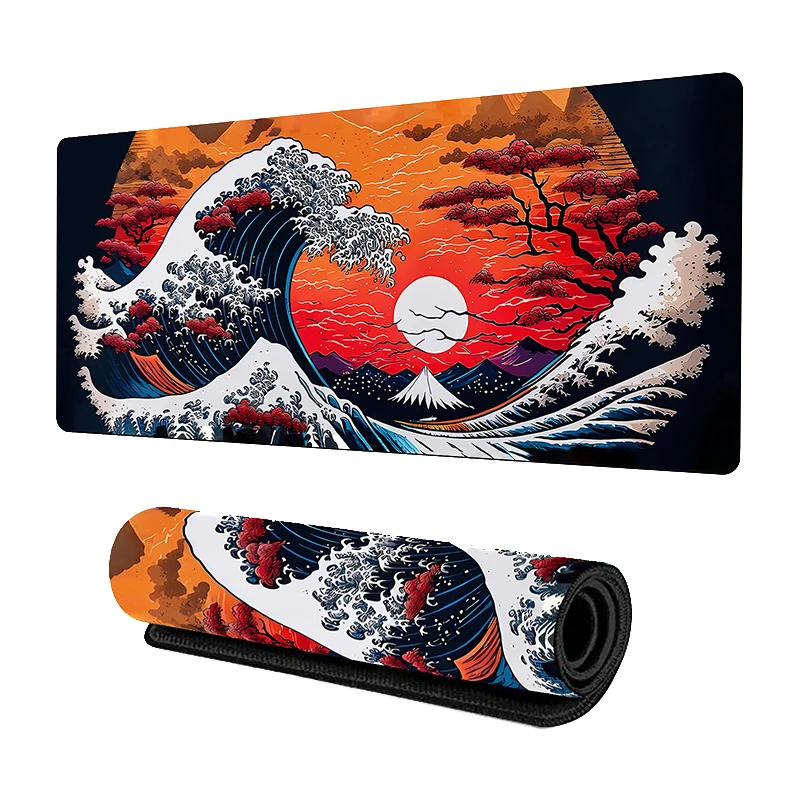 Non-Slip Gaming Mouse Pad, HD Mousepad, tapete de teclado mecânico, Office Mouse Mats, Home Custom, XL, XXL