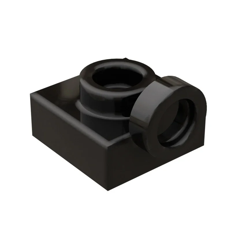 MOC 10PCS 3024W 0161 Special 1x1 Board Building Blocks Kit Short Hole Point Floating Above Side Third Bricks Particle Toys Gifts