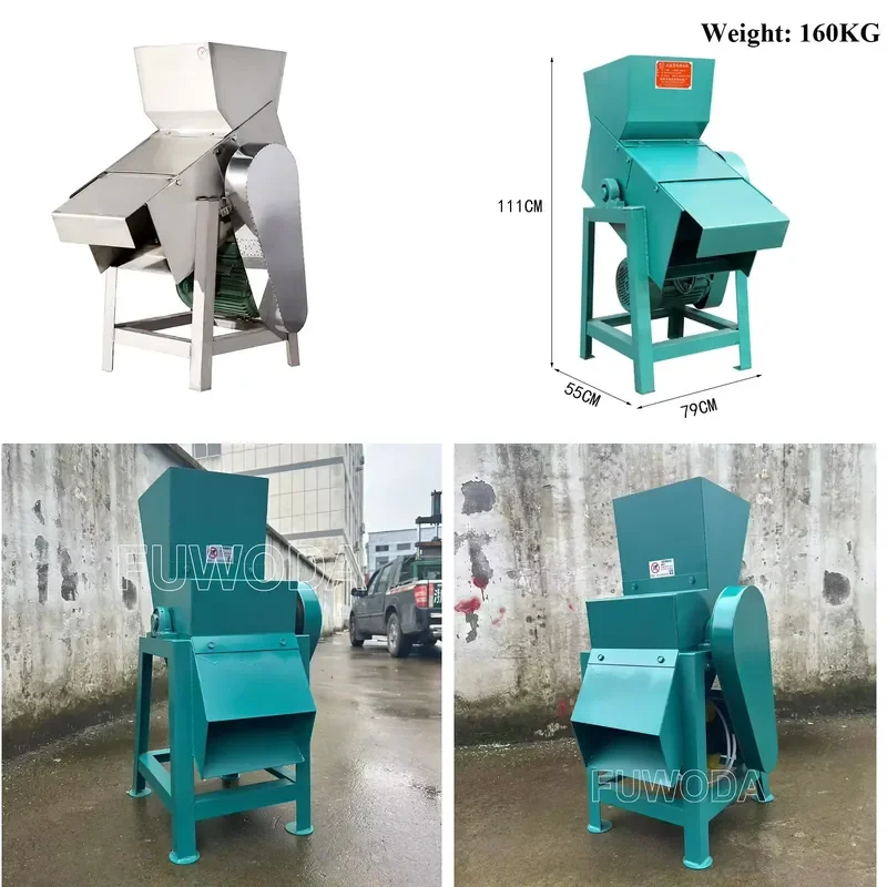 Vertical Ice Breaker Commercial 4800W High Power Ice Crushing Machine for Ice Cube