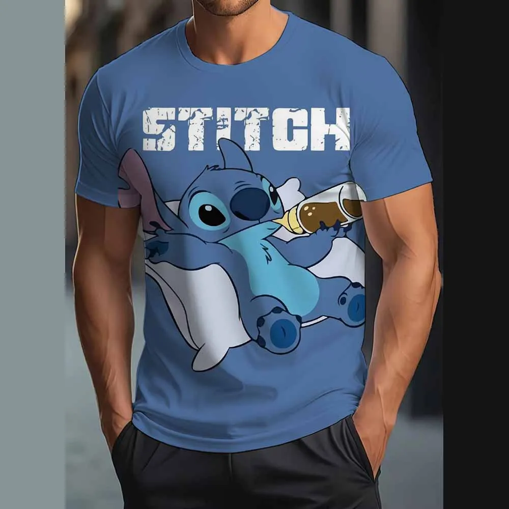 Camiseta con estampado de punto divertido para hombre, camisetas con estampado 3D de personalidad, camisetas holgadas de manga corta, camisetas informales con cuello redondo