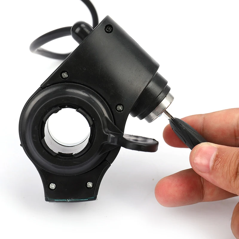 1pc 12V/24V/36V/48V/60V/72V Throttle Ebike With Battery Power Display Thumb Grips