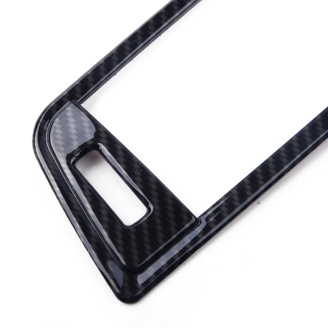 beler Carbon Fiber ABS Car Central Air Vent Outlet Frame Cover Trim Fit For BMW 3 4 Series F30 F34 GT 2014 2015 2016 2017