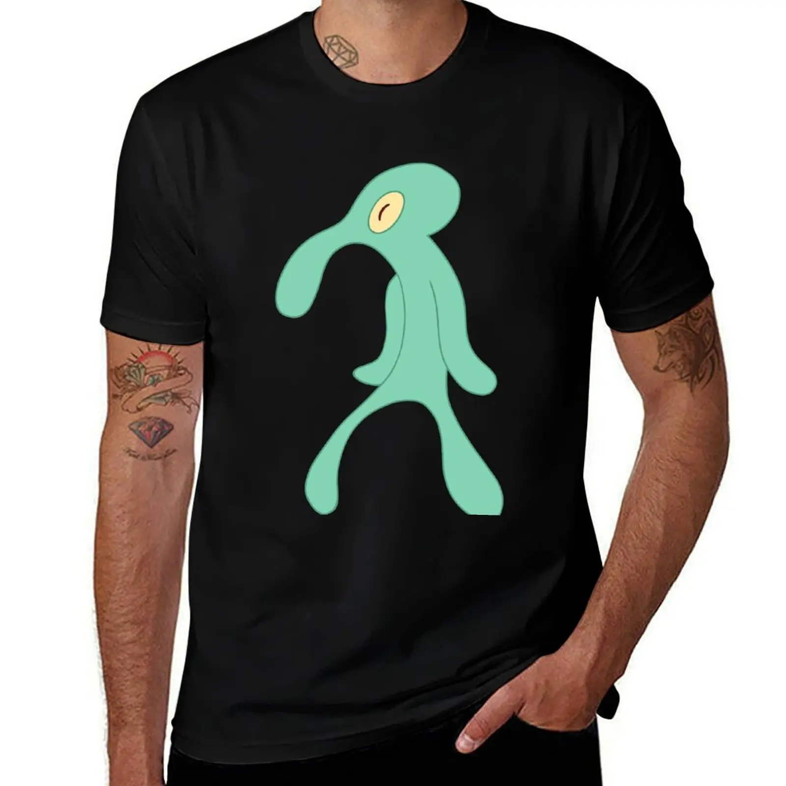 

Bold and brash - Squidward T-Shirt graphic t shirt vintage man clothes hippie clothes Men's t-shirt