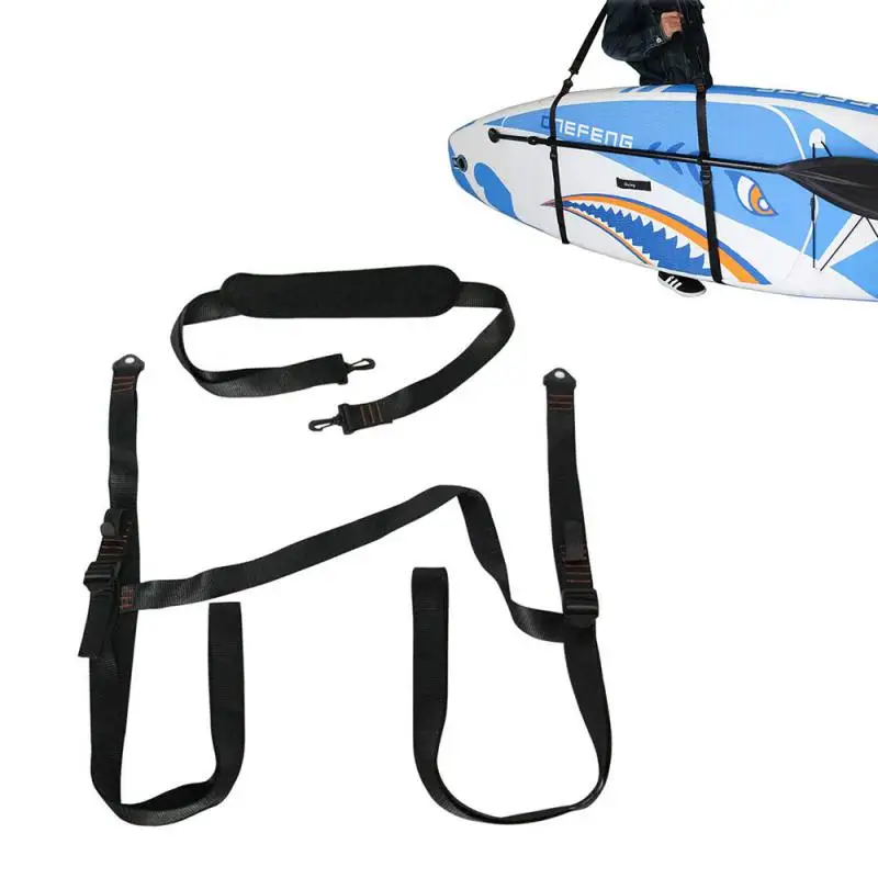 Surfboard Shoulder Carry Sling Stand Up Paddleboard Strap Board Surf Fins Paddle Wakeboard Sports Surfing Kayak Adjustable