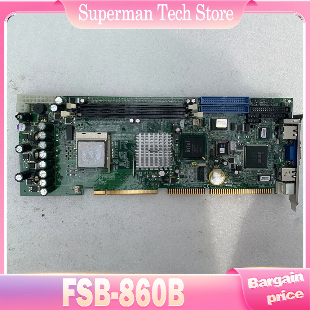 

FSB-860B REV: A1.0 For AAEON Industrial Computer Motherboard With Dual Network Ports Before Shipment Perfect Test
