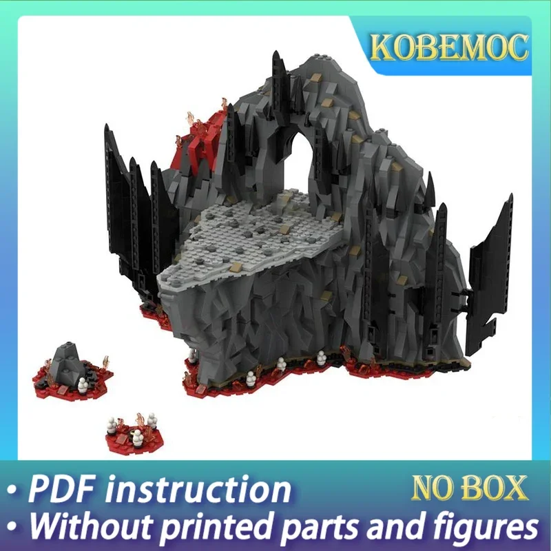 

Кольца, модель фильма Moc, строительные кирпичи, средневековая печь Домой, технологические блоки, подарки, рождественские игрушки, наборы «сделай сам», сборка