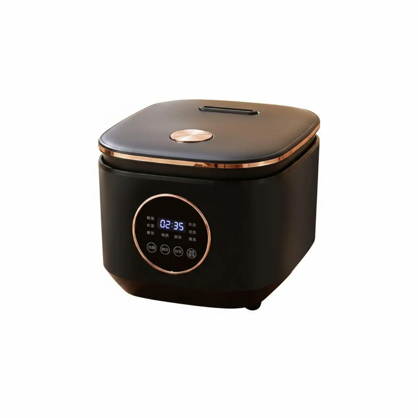 Electric Rice Cooker for 1 2 People with Keep Warm and Overheat Safety Compact Kitchen Steamer Pot