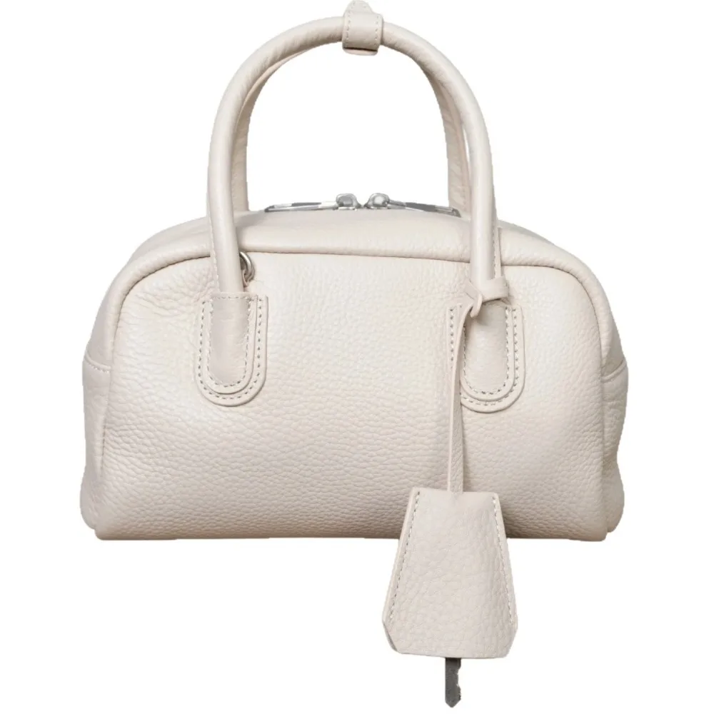 New First-layer Natural Women's Bag Leisure Practical  Watchable Versatile Shoulder Messenger High-end Simple Texture Unique
