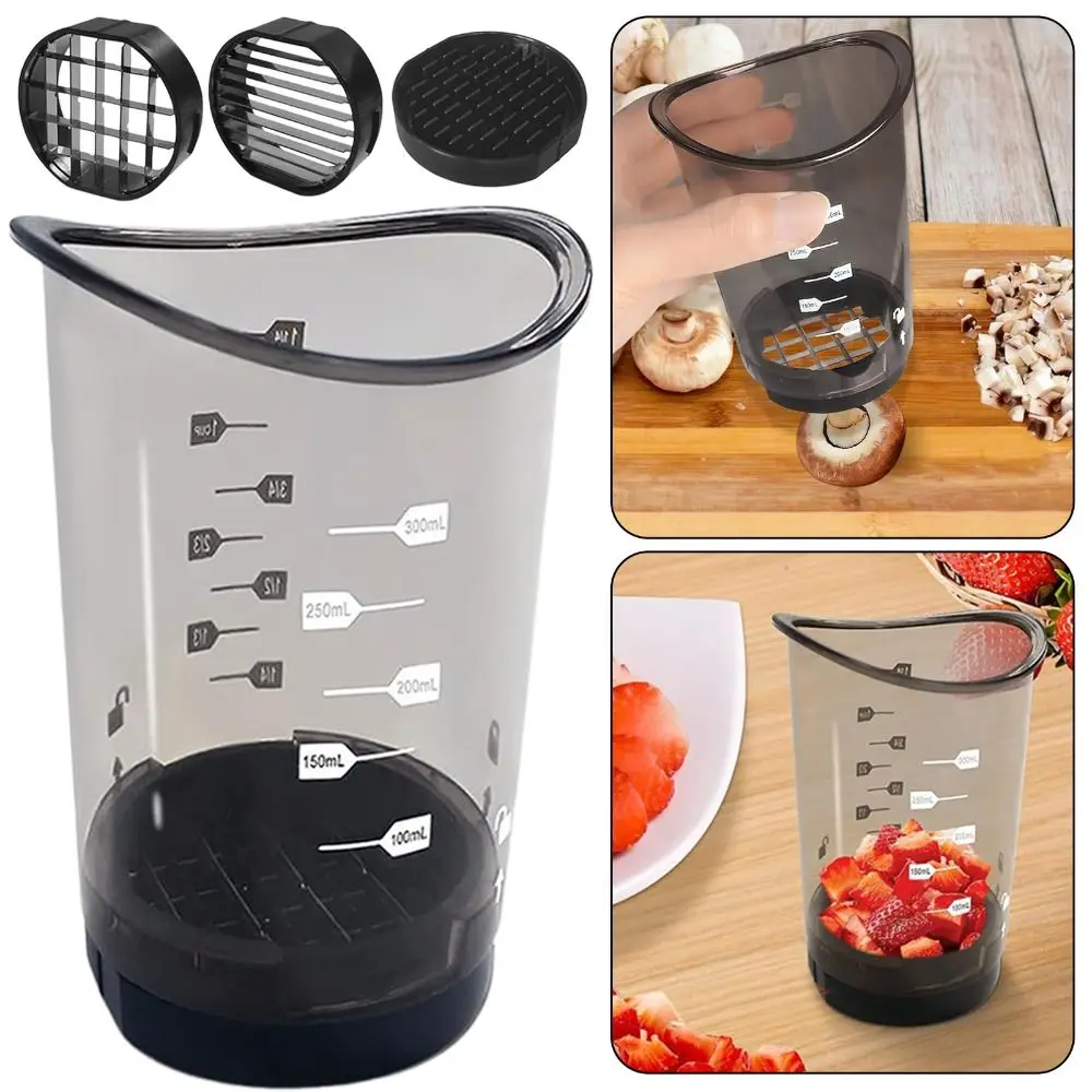 

Easy to Use Cup Slicers Manual Operation Multi-Function Detachable Slicers Sturdy Construction Portable
