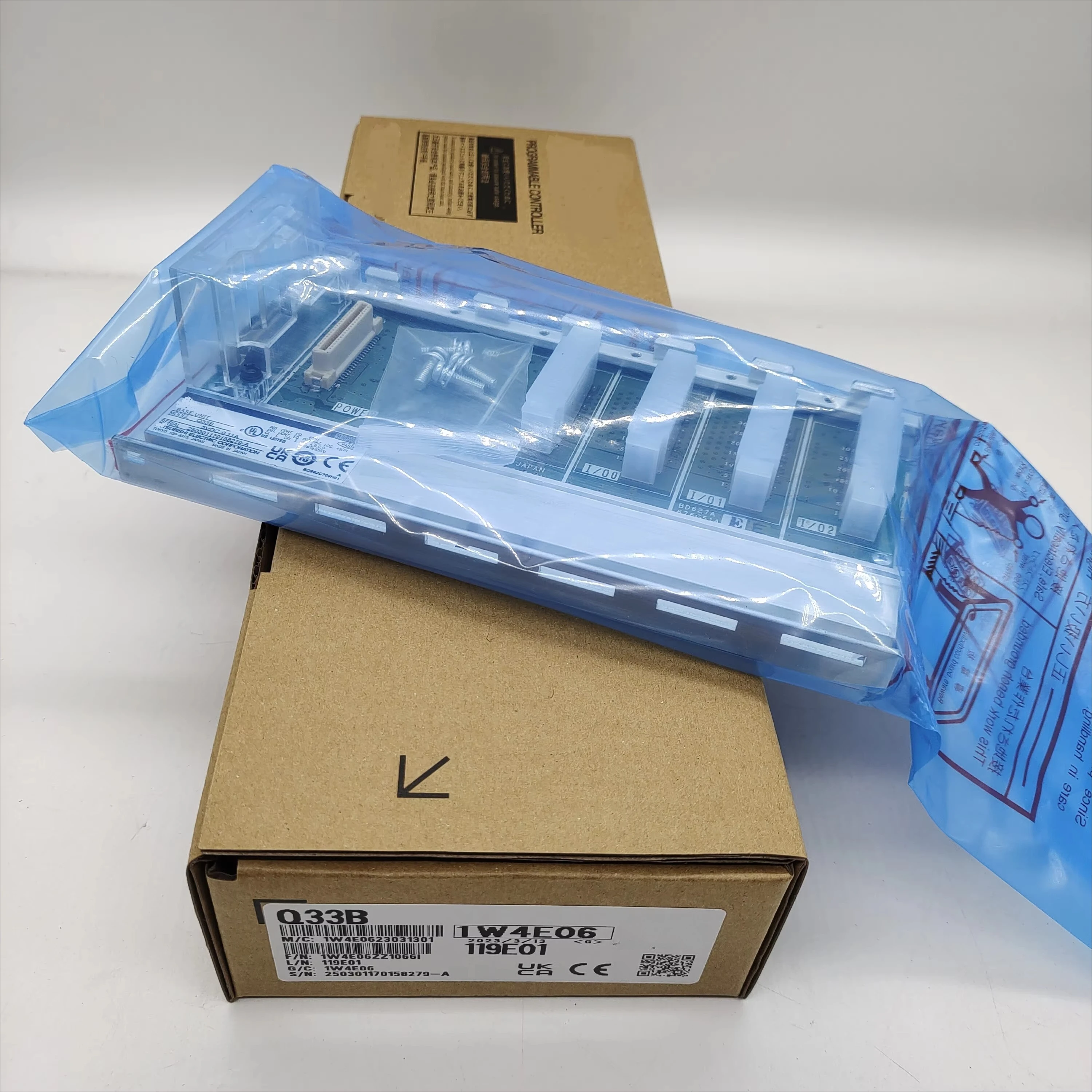 New PLC Controller Q33B, Q38B, Q Series Basic Units' Central Processors Are in Stock