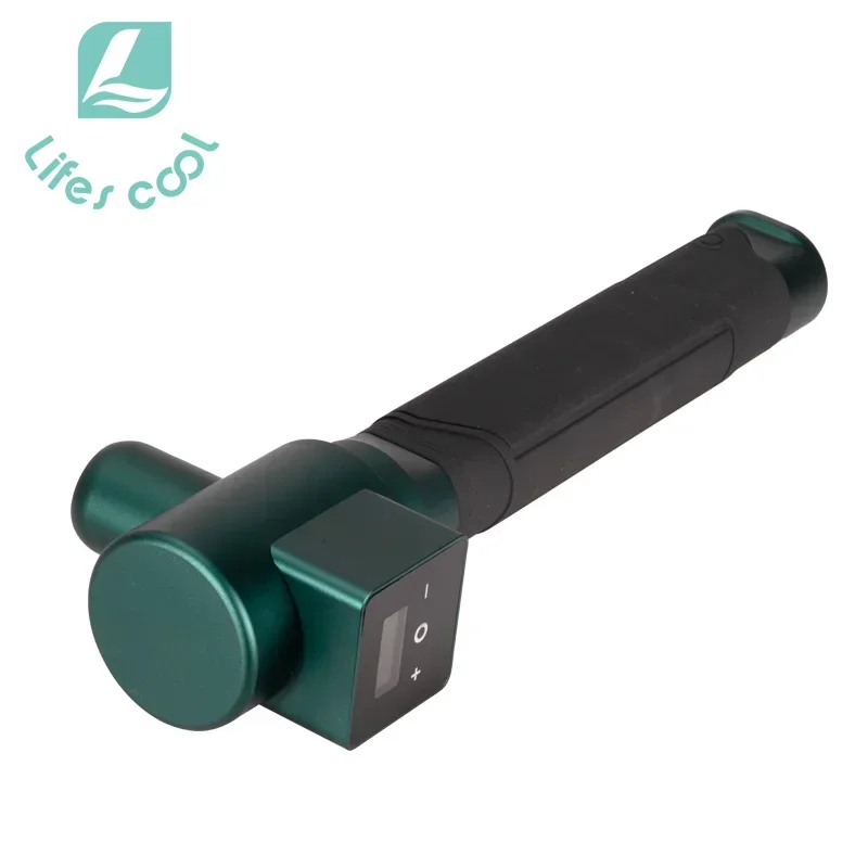 Handheld Deep Tissue Massage Gun With Display Screen Body Relaxing Muscle Massager Fascial Gun Massage Gun CE FCC ROHS