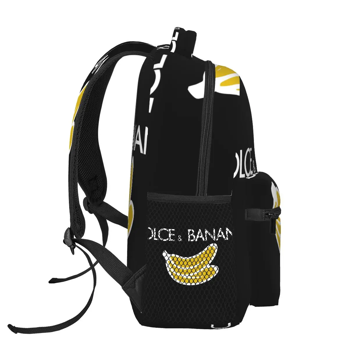 Dolce ransel komputer, ransel komputer santai Unisex Logo pisang