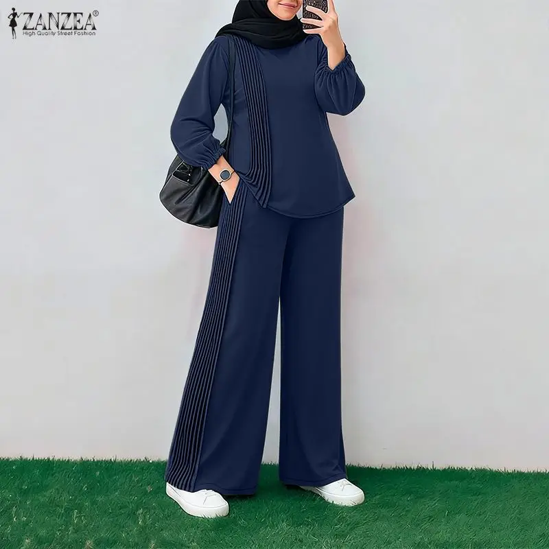 ZANZEA Dames Casual Set Lange Mouw - usage example