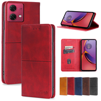 Fall Prevention Magnetic Leather Phone Case For Motorola G34 G24 G04 G84 G54 G14 G73 G53Y G23 G13 G72 G62 G52J Book Style Cover