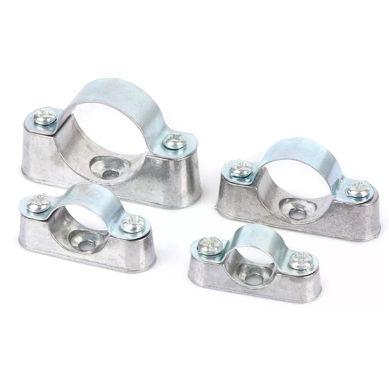 5Pcs Pipe Clamp With Screw From The Wall Yards Away From The Wall Of The Card  Card Line Pipe Clip 16mm 20mm 25mm 32mm