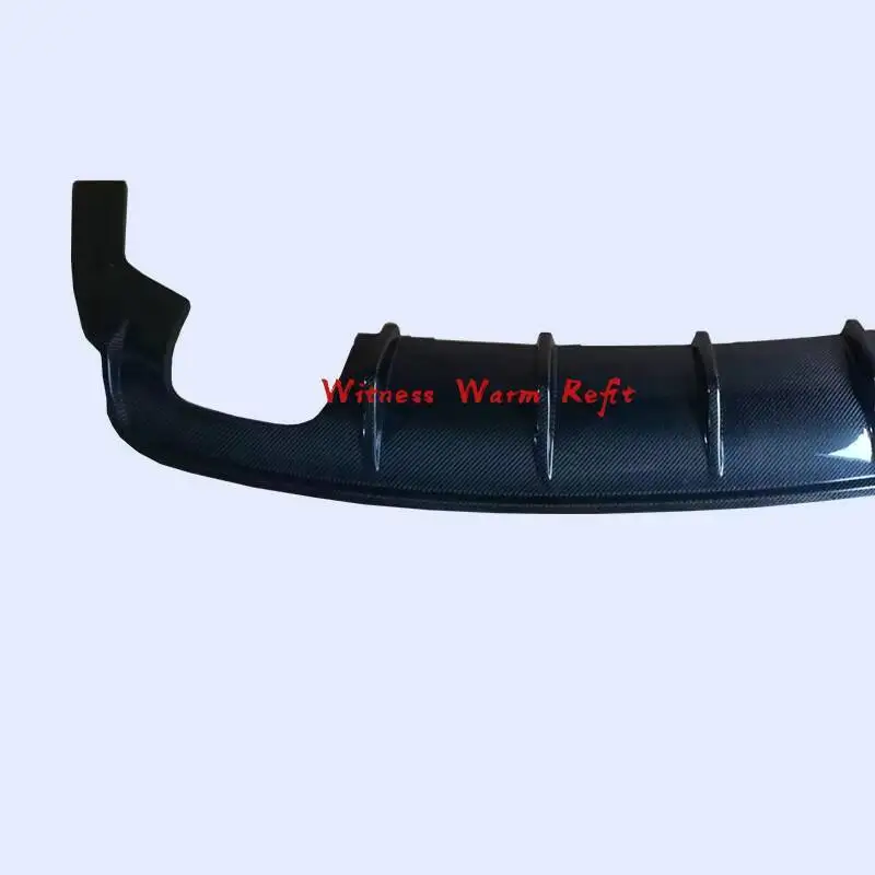 Car Body Kit Frp Carbon Fiber Rear Diffuser Lip Bumper Guard for Audi A3 Sline / S3 Sedan 4-door 2013 - 2016 view 3