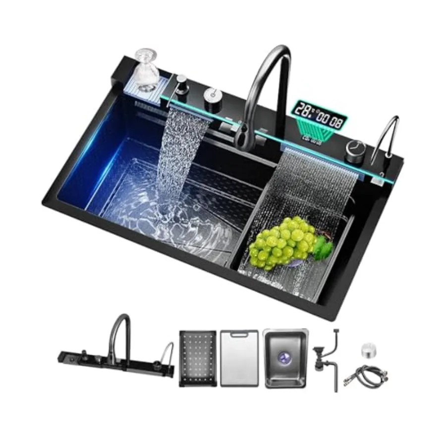 Black Single Bowl S…