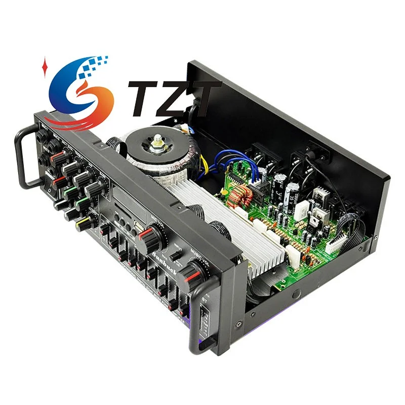 

TZT AV-326BT Dual Channel Stereo Bluetooth5.4 Lossless Power Amplifier 800W High Power Audio Amplifier 220V