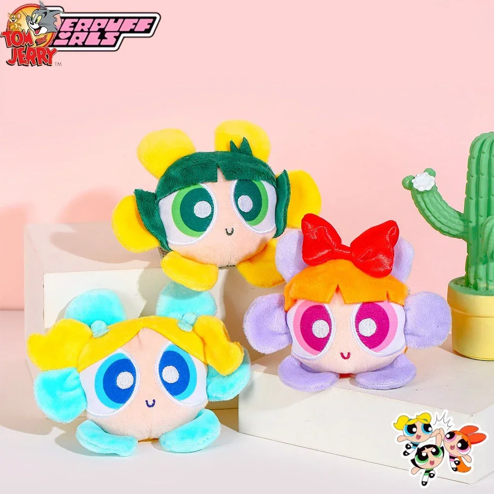 جديد عيد الميلاد قلادة الكرتون 12 سنتيمتر الأصلي زهرة تصميم Powerpuff الفتيات الديكور حلي معلقة لوازم الحفلات هدية #4