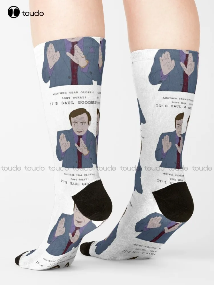 Better Call Saul Another Year Socks Women 360° Digital Print Custom Gift Christmas New Year Gift Unisex Adult Halloween New Art