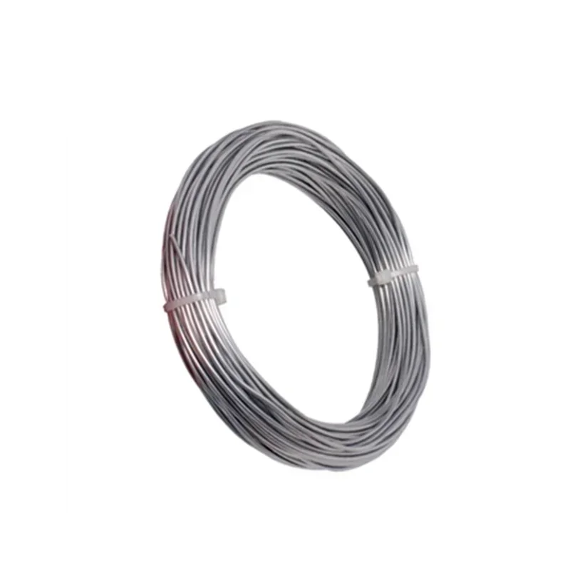 1M/5M High purity Zn≥99.999% Zinc wire Diameter 0.3/0.5/1/1.5/2/3/4/5/8/10mm sprayed Zn Metal wire rod for research laboratories