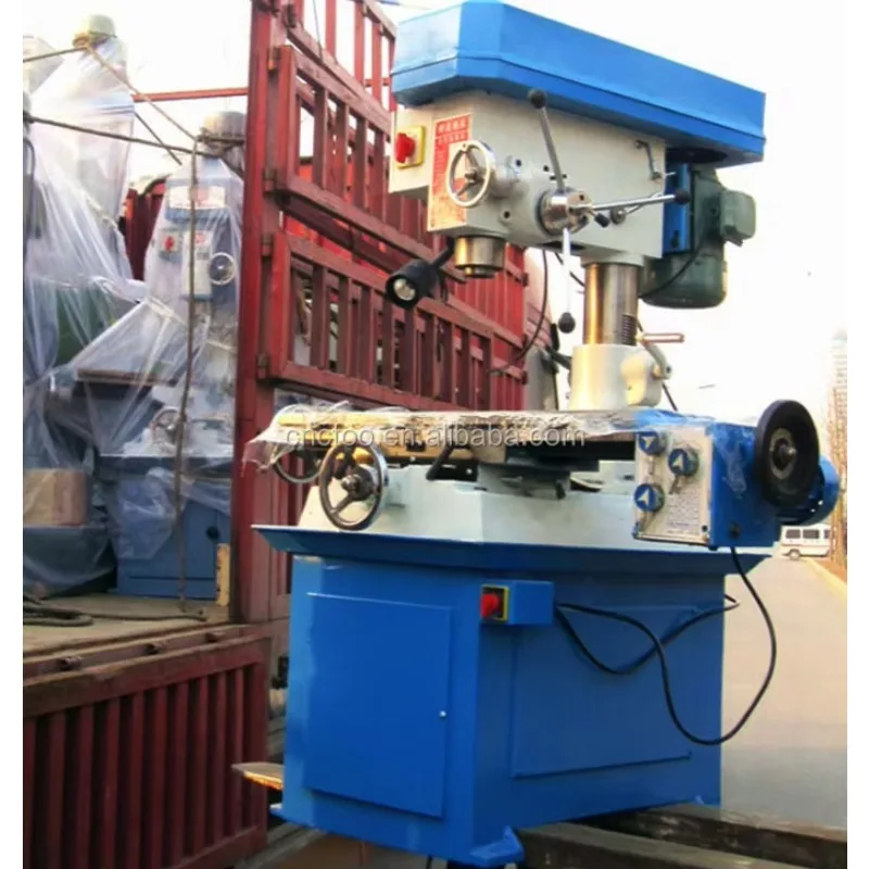 China Brand Teast Automatic ZX50C Vertical Metal Milling Machine Drilling Milling Equipment MT4 Spindle Taper For Light Duty