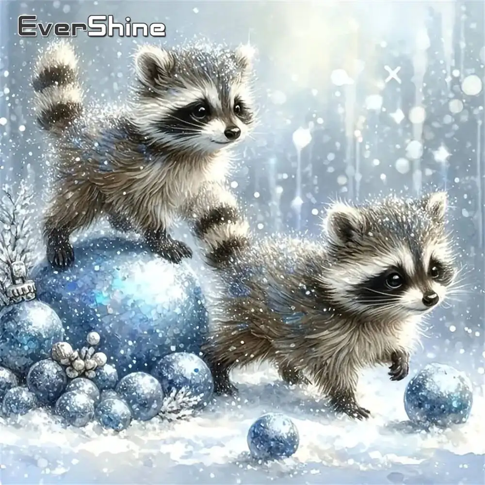 Evershine Diamant-Gemälde, Hund, Tier, Cartoon, komplett, quadratisch, rund, Diamant-Mosaik, Badezimmer, DIY-Bastelset, Heimdekoration