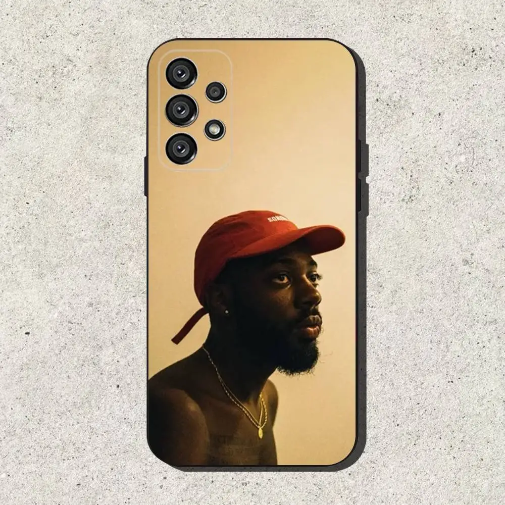 B-Brent Faiyaz Phone Case For Samsung S25,S24,S21,S22,S23,S30,Ultra,S20,Plus,Fe,Lite,Note,10,9,5G Black Cover