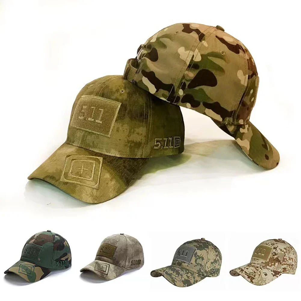 Tactical Baseball Caps For Men Cap Outdoor Camouflage Hunting Hiking CS Cotton Snapback Hat Trucker Summer Sun Hats