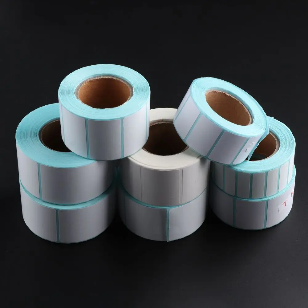 Kaarten Supermarkt Prijs Blanco Tag Zelfklevend Papier Pakketlabel Thermische Sticker Waterdicht