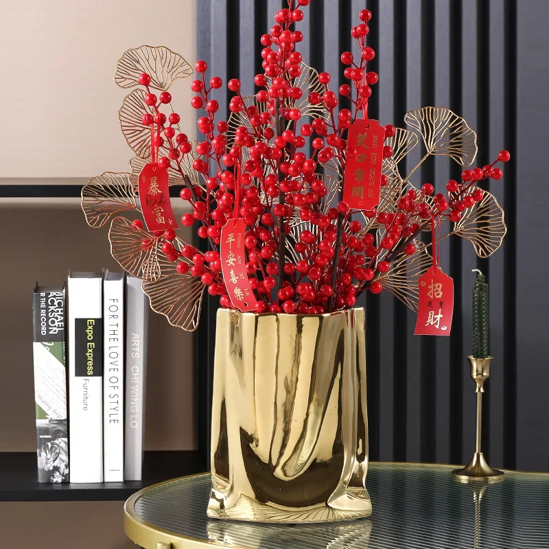 Silberne Gerüschte Blumenvase Keramikvase Porzellan Blumenarrangement Dekoration Taschenform Terrarium Heimdekoration Vasen Töpfe