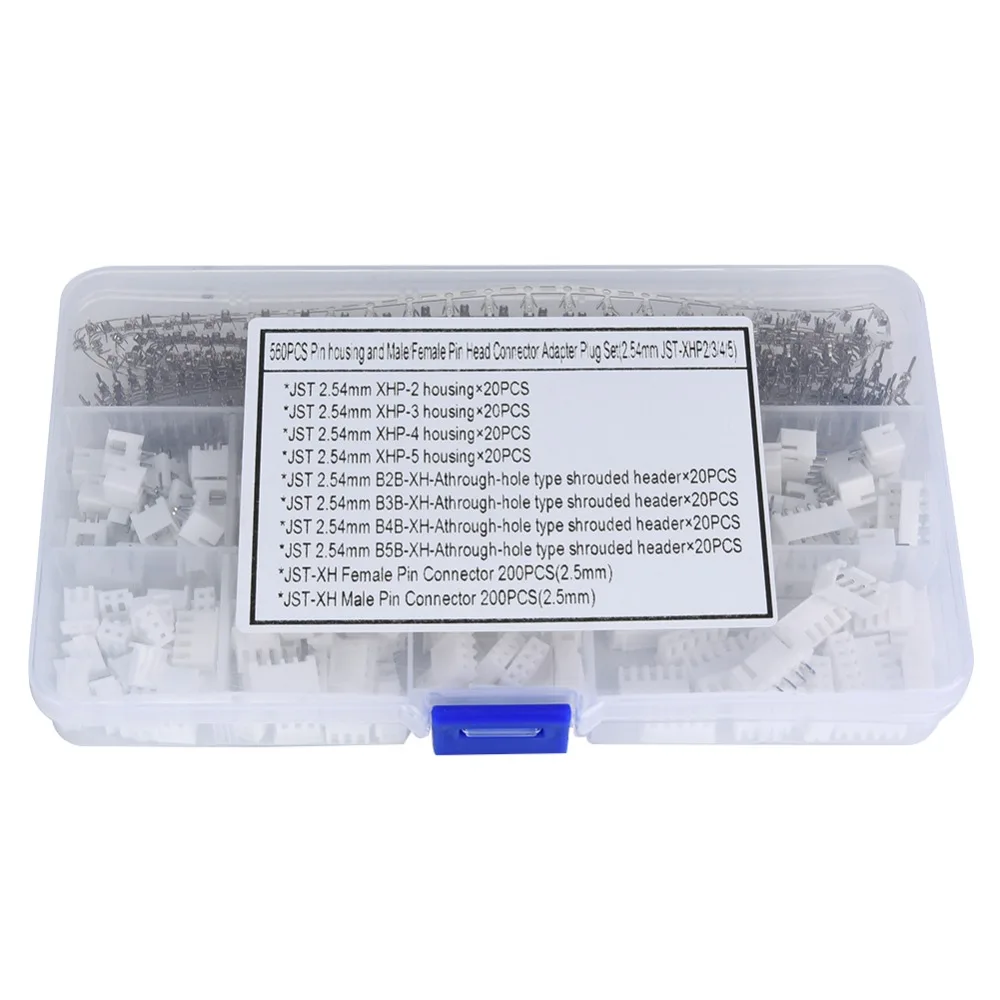 560PCS Durable 2.54…