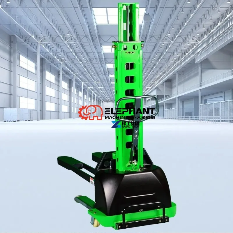 0.5ton Self Loading Pallet Stacker Self Lift Electric Stacker for Material Handling