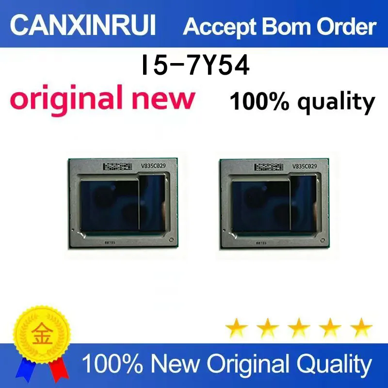 (5pcs-100pcs)Tablet computer steel ring dual mirror CPU I5-7Y54 SR2ZX brand new original