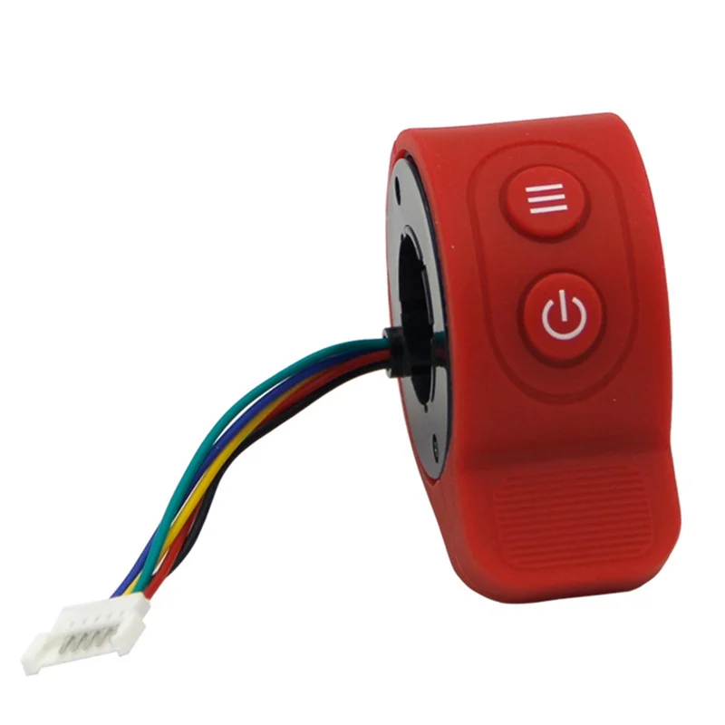 Electric Scooter Accelerator for HX X6 X7 Trigger Accelerator Finger Thumb Throttle Speed Control Switch, Red